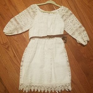 Xs lace toddler dress